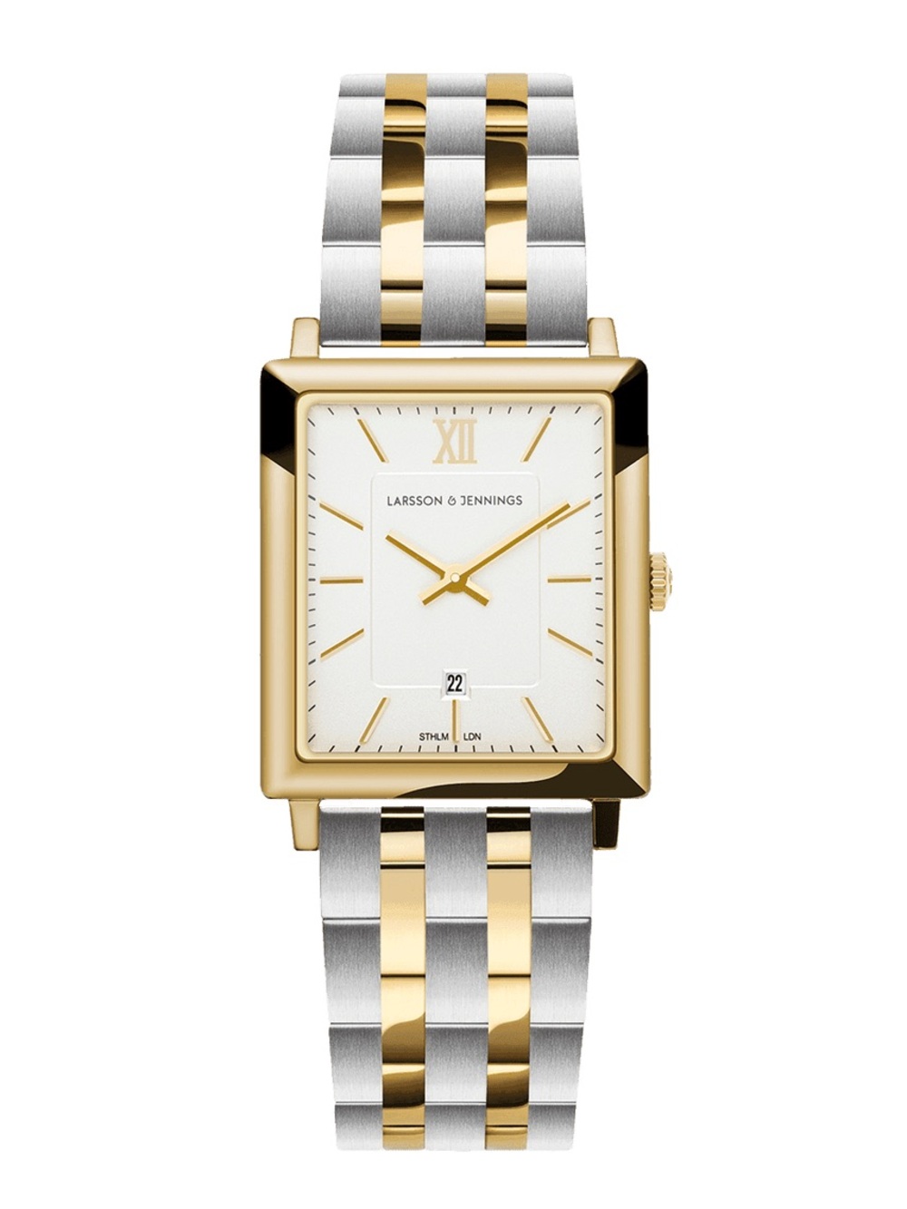 Larsson & Jennings BOYFRIEND CLASSIC MIXED GOLD 40MM